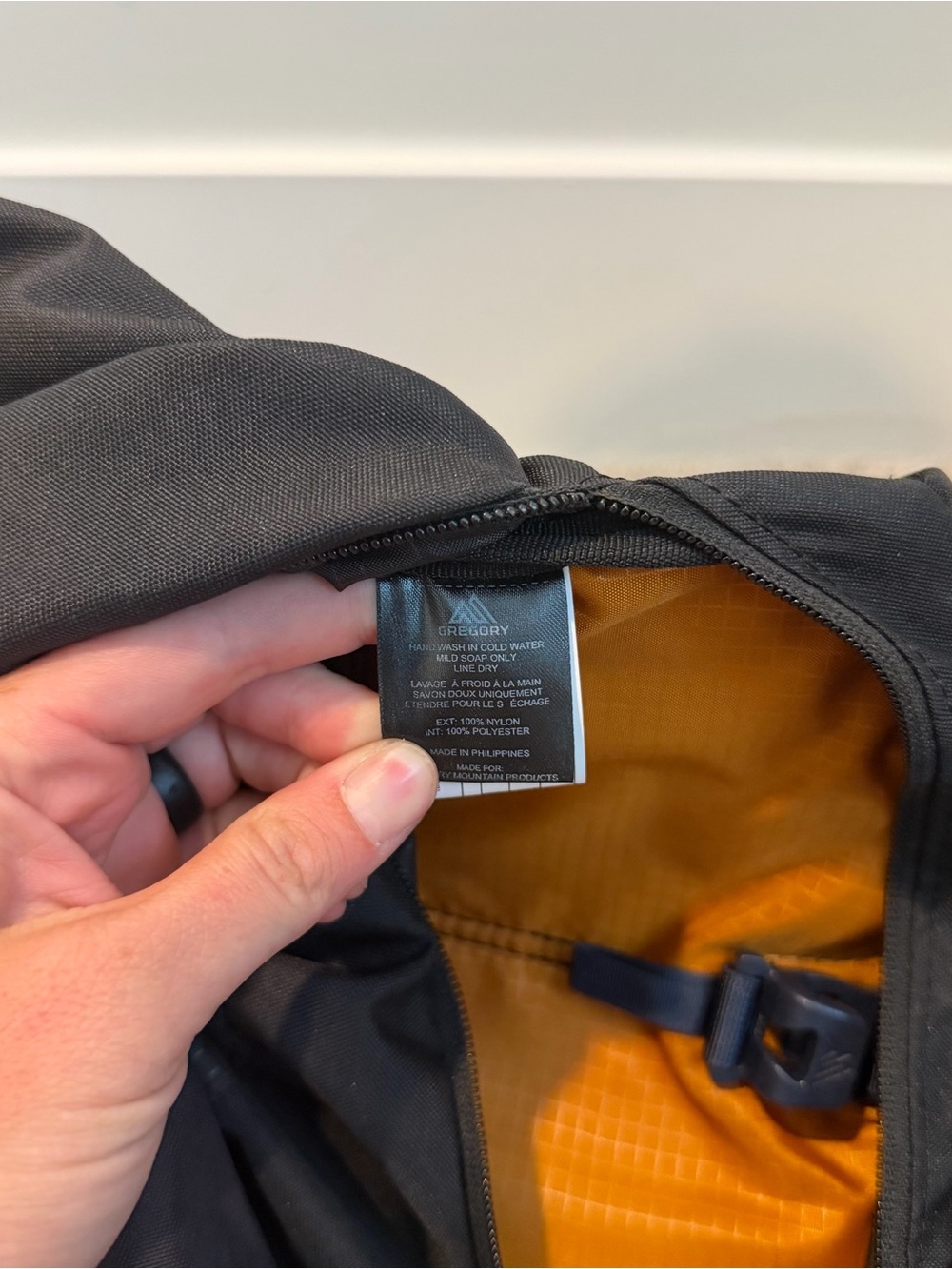 Gregory Nano 22 H2O Backpack Daypack Hiking No Hydration Reservoir - Picture 6 of 13